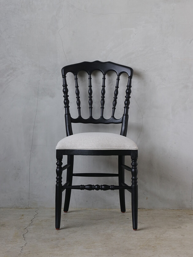 SGDダイニングチェアNapoleonブラック