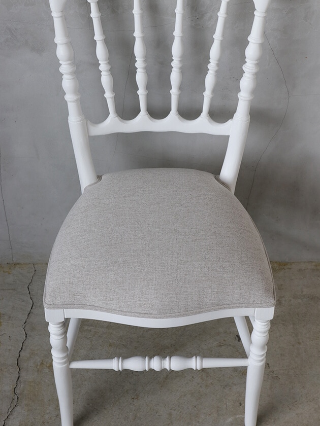 SGDダイニングチェアNapoleonホワイト