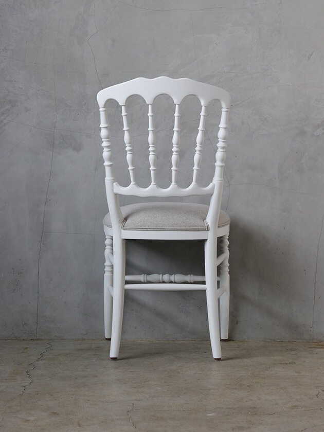 SGDダイニングチェアNapoleonホワイト