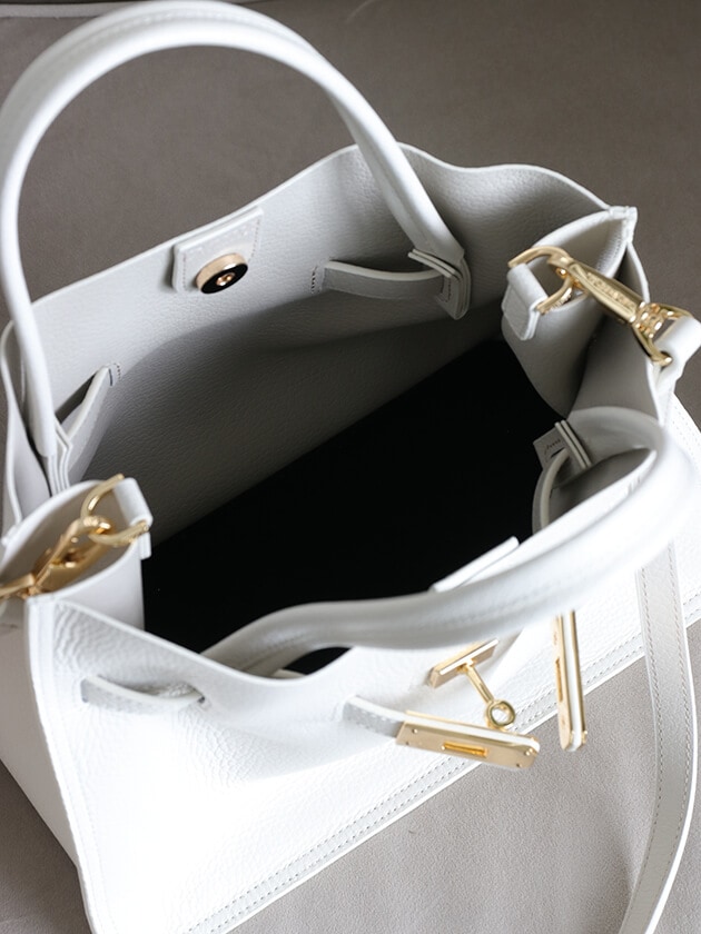 VIOLAd'OROバッグTREROアイスグレーxグレー(インナー)(V-1496)