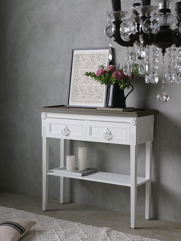 BLANC D'IVOIRE���󥽡���NEW BARBARA PM����ƥ������ۥ磻��TOP�֥饦�󥰥졼facon chene