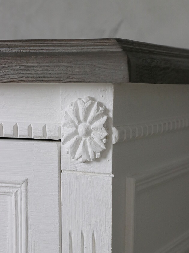 BLANC D'IVOIRE���󥽡���NEW BARBARA PM����ƥ������ۥ磻��TOP�֥饦�󥰥졼facon chene