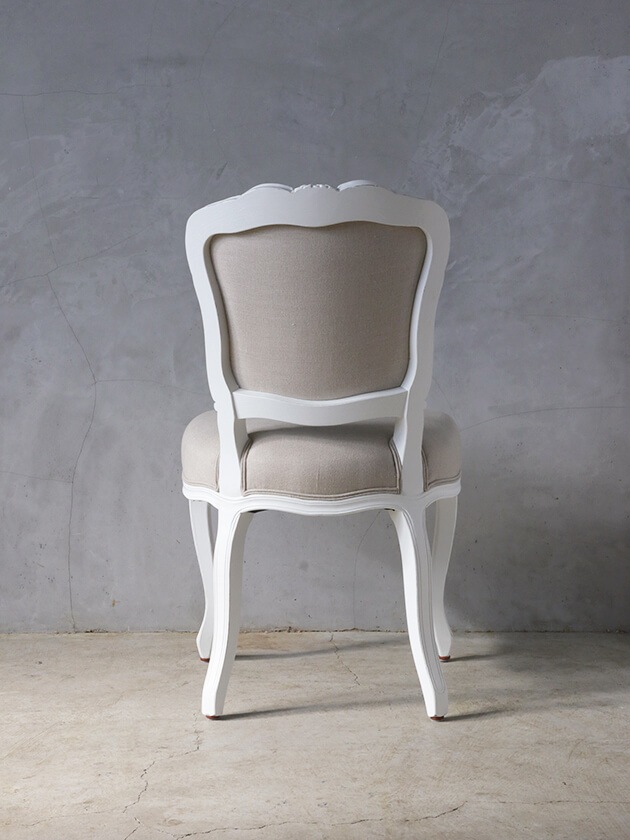 SGDダイニングチェアCHARM TXホワイト - サラグレース