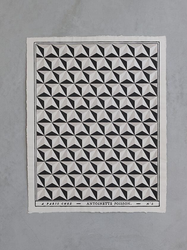 新品 Antoinette Poisson ドミノペーパー 15a Antoinette Poissonドミノペーパー5B H46xL36cm
