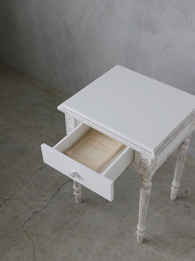 Enchante�٥åɥ����ɥơ��֥�Baron�����å���ɥۥ磻��