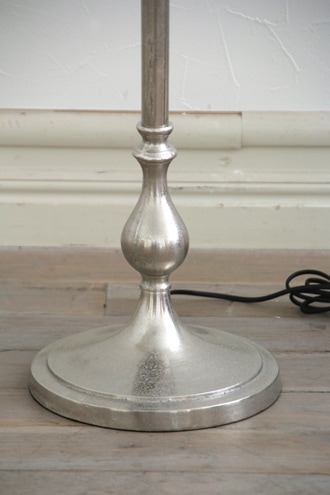 Light & Living フロアスタンドランプCEBUシルバー - サラグレース