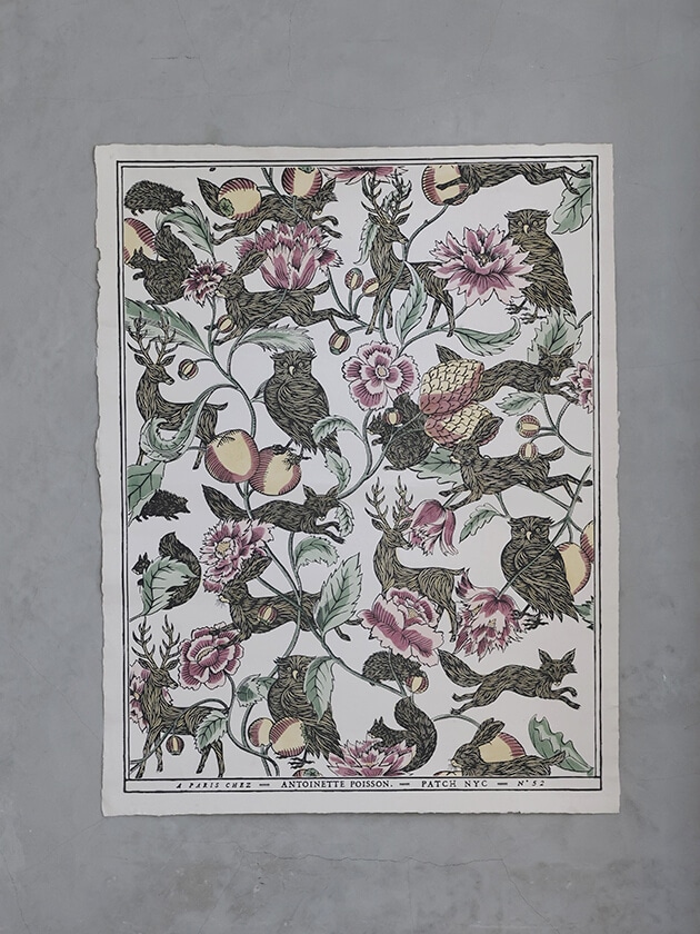 アントワネットポワソン ドミノペーパー Antoinette Poissonドミノペーパー59B H46xL36cm