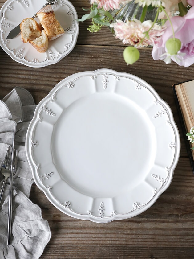 ELIOS BAROCCO�ǥ��ʡ��ץ졼��28cm �ۥ磻��