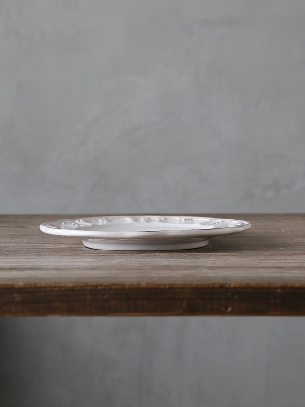 ELIOS BAROCCOサラダプレート21cm ホワイト