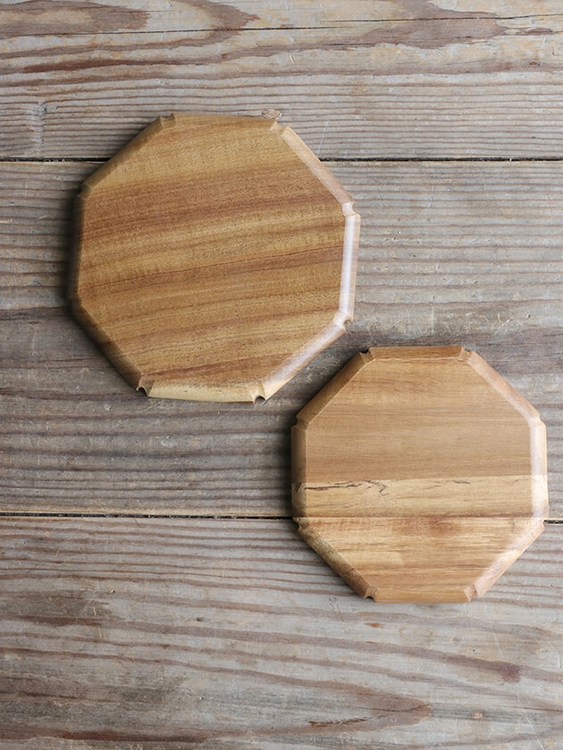 アカシアプレートoctagonal