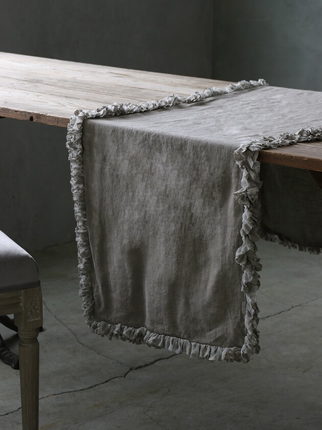 Chez moi�ơ��֥���ʡ�Essential Chic�������륰�졼40x140cm