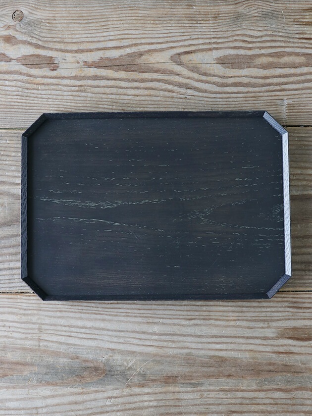 骨董品　我谷盆　黒　四角 骨董品 我谷盆 黒 四角