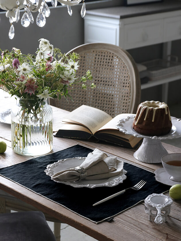 Haomy��ͥ�ץ졼���ޥå�VENISE�֥�å�35x47cm