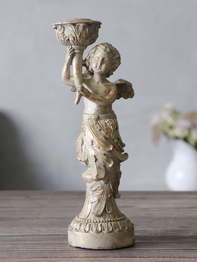 Lene BjerreキャンドルホルダーAngelゴールド ｜北欧雑貨 サラグレース