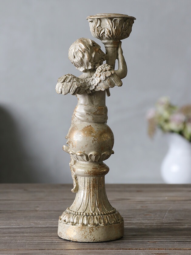 Lene BjerreキャンドルホルダーAngelゴールド ｜北欧雑貨 サラグレース