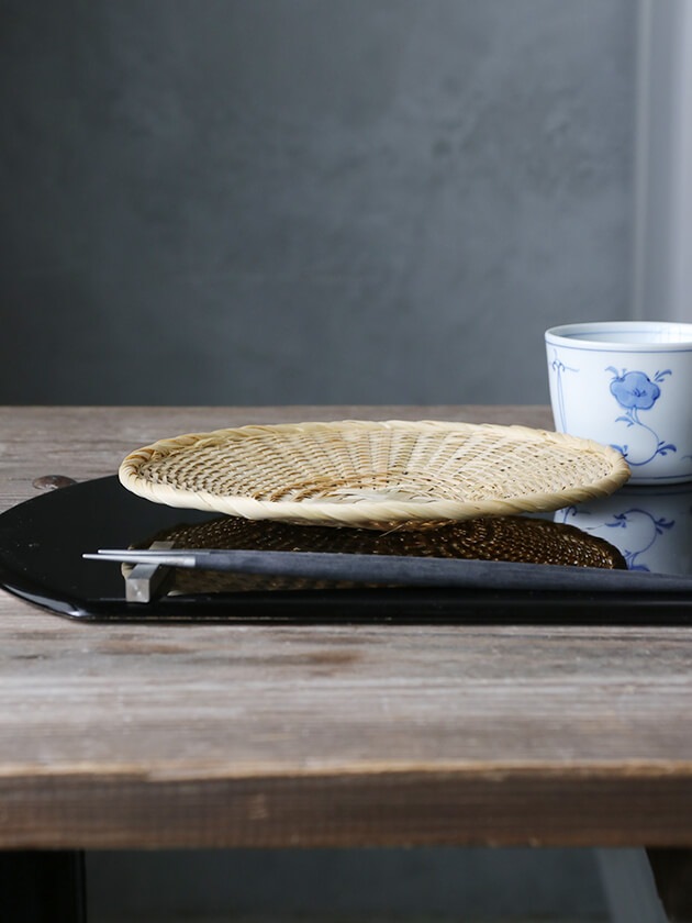 ざるそば 竹ざる 蕎麦 深ざる ザル蕎麦 19.5cm 366054