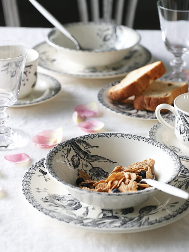 gien ジアン デザートプレート 2枚ペア フランス アンティーク