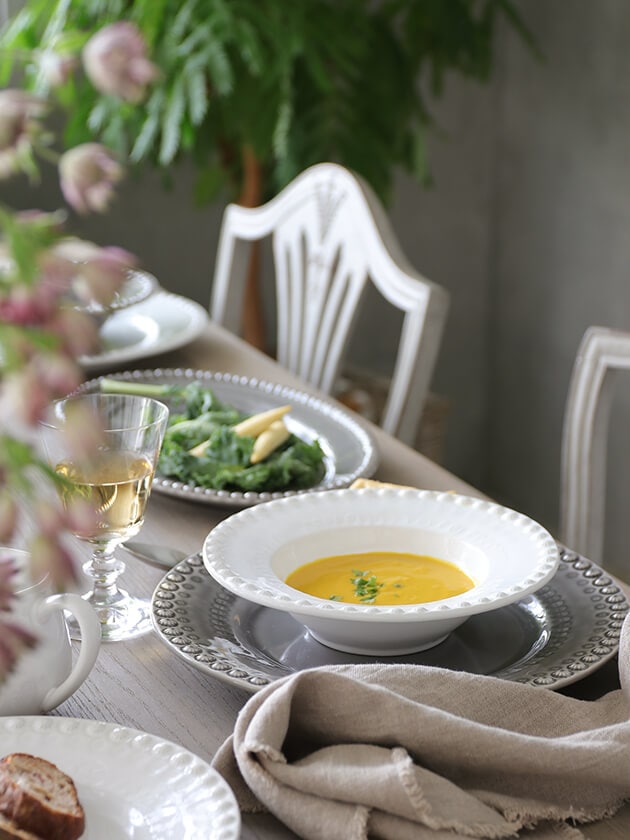 PotteryJo�����ס��ѥ����ץ졼��DAISY�ۥ磻��21cm