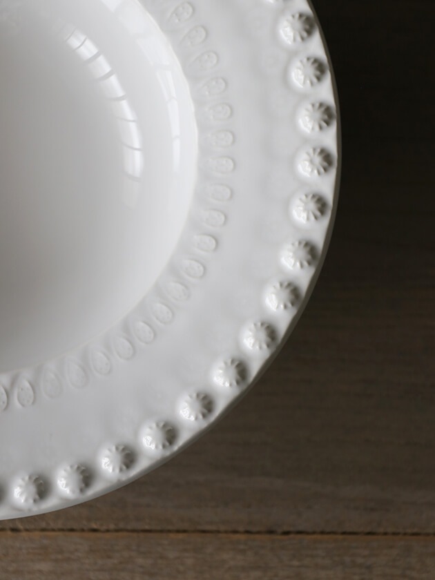 PotteryJo�����ס��ѥ����ץ졼��DAISY�ۥ磻��21cm