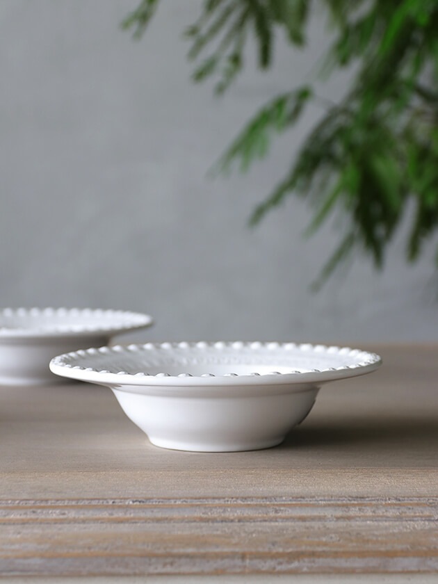 PotteryJo�����ס��ѥ����ץ졼��DAISY�ۥ磻��21cm