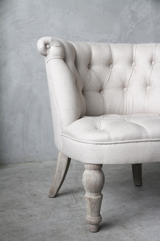 ClassicフレンチローチェアNinaナチュラルリネン