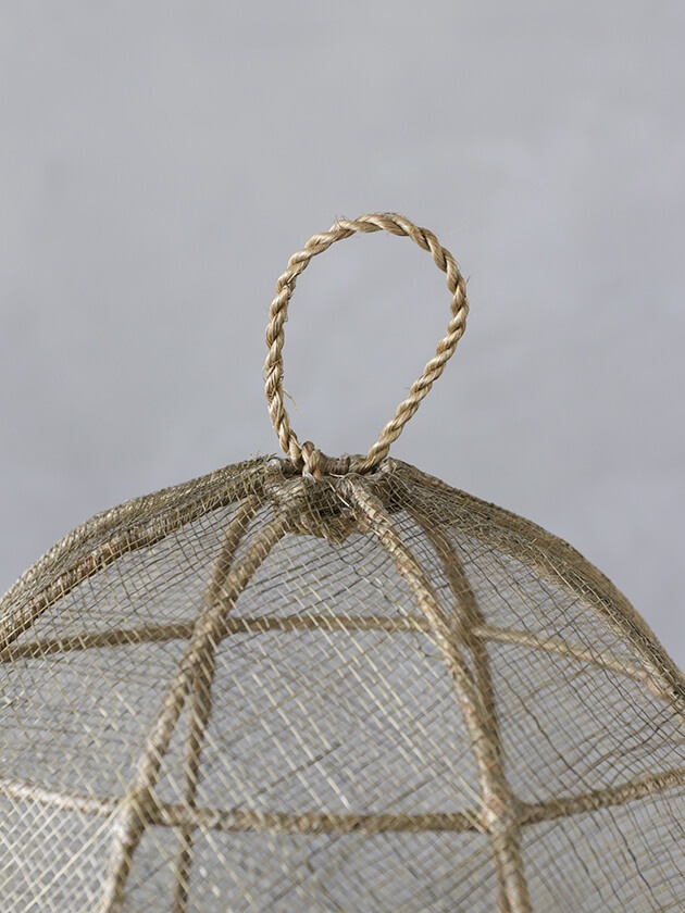 M　イタリア　アバカ フードカバー 円形 ハンドメイド M イタリア アバカ フードカバー 円形 ハンドメイド M様専用 イタリア