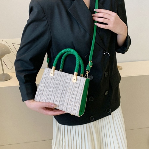 かごバッグ 2way ショルダー付き 新品 2way ショルダーかごバッグ | (((Enjoy 春/夏))) | zakka sara-i