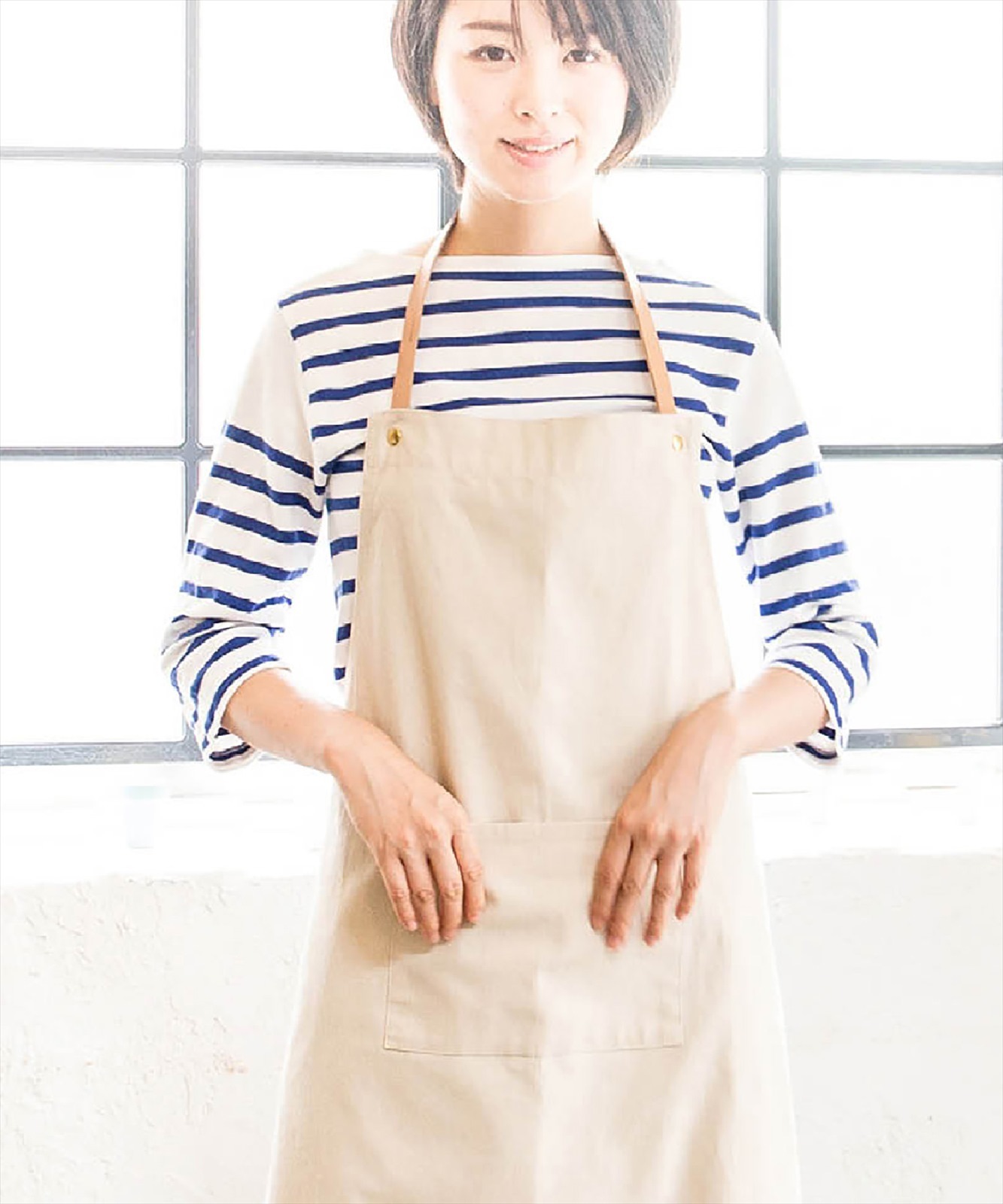 レザー 13AW ヨウジヤマモトプールオム レザーストラップエプロン
