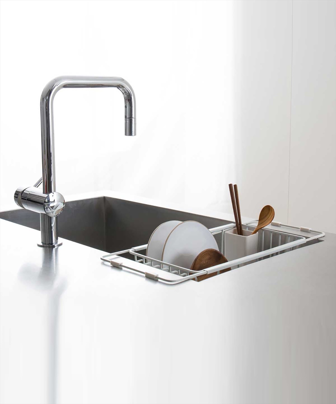 nsp ディッシュラック フラットバー（ホワイト） #SALE | キッチン用品