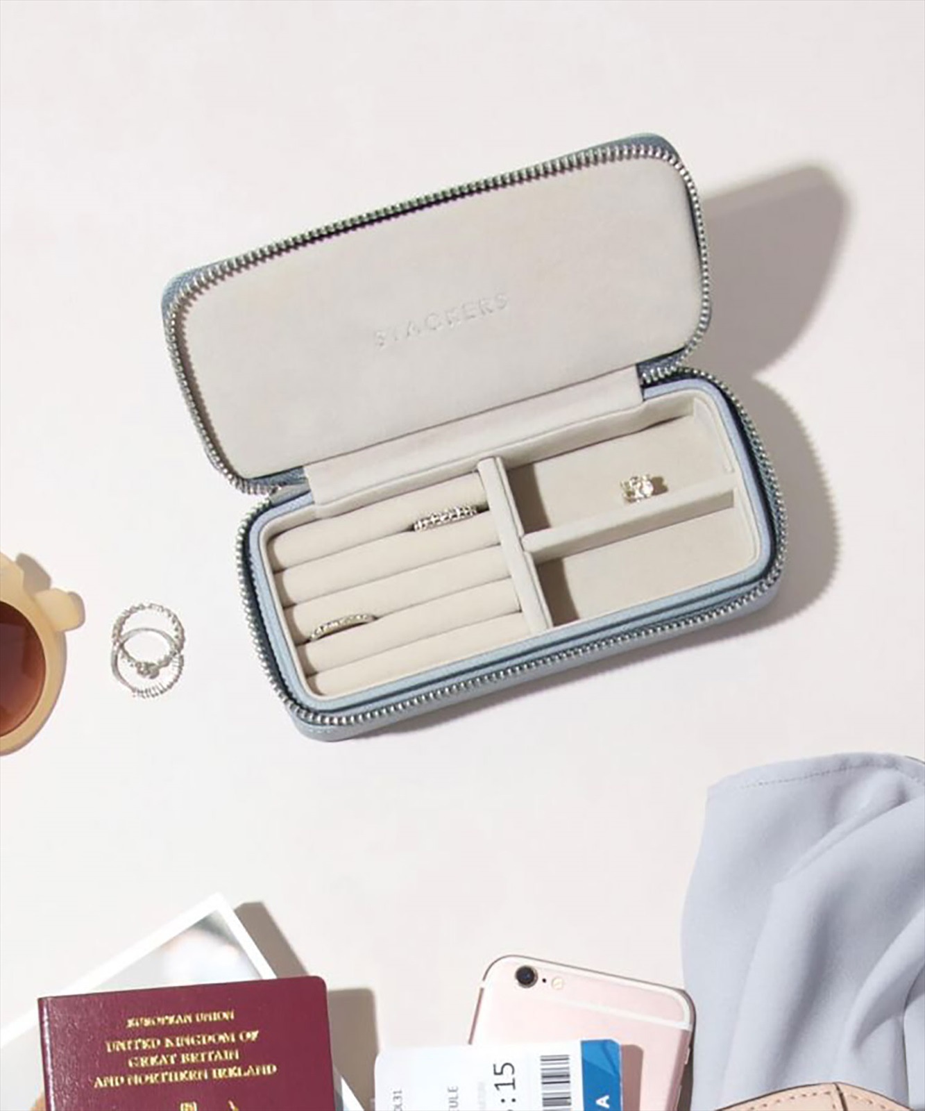 STACKERS〈スタッカーズ〉ジュエリーボックス TRAVEL M（ダスキー