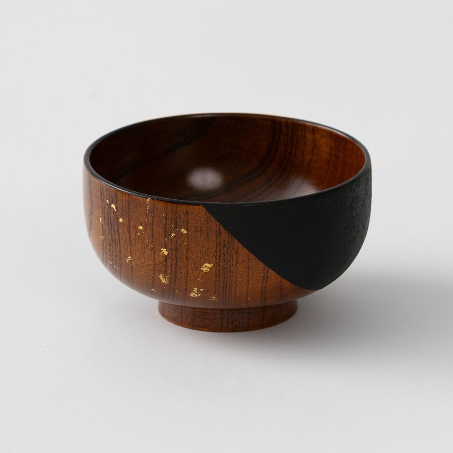 金箔後藤塗汁椀