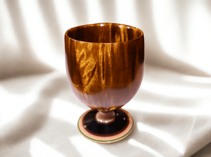 堆漆ゴブレット