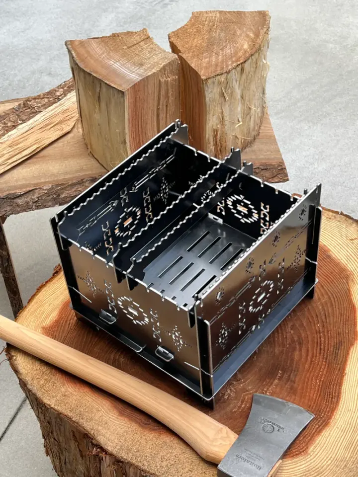 【3WAY焚き火BOX】オルテガ柄　スタンダード