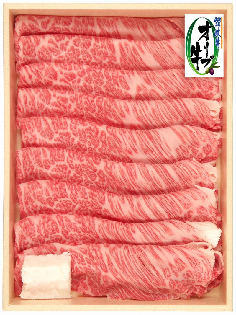 オリーブ牛　肩ロースすき焼き用400ｇ