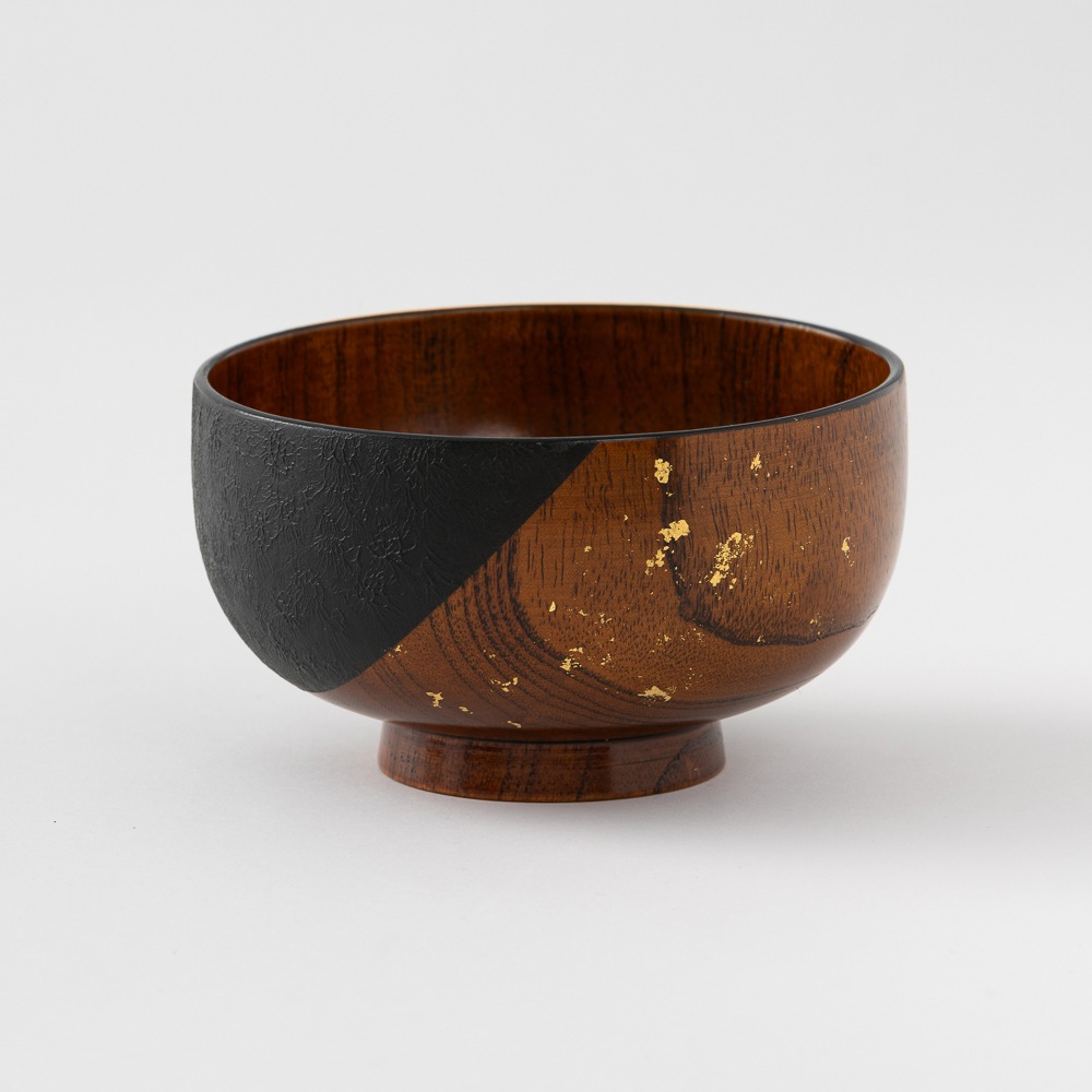 金箔後藤塗汁椀