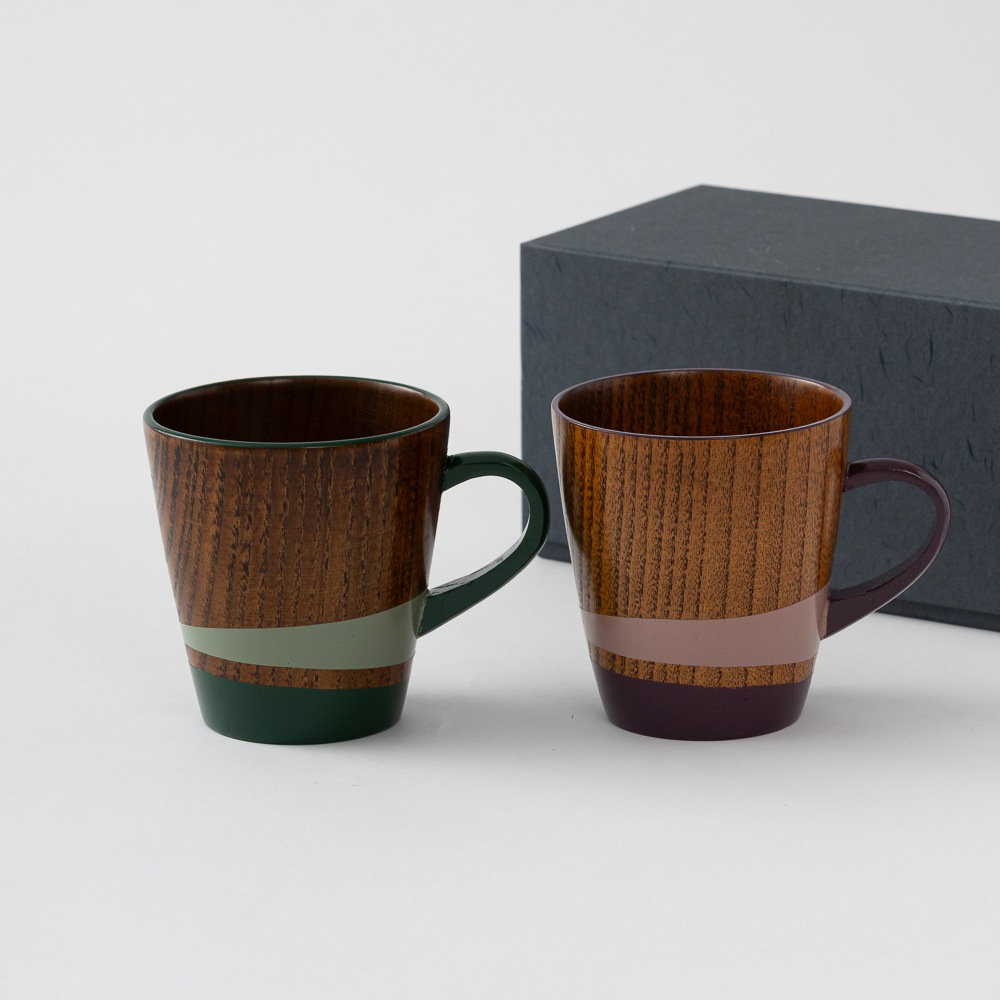 ラインマグカップペア