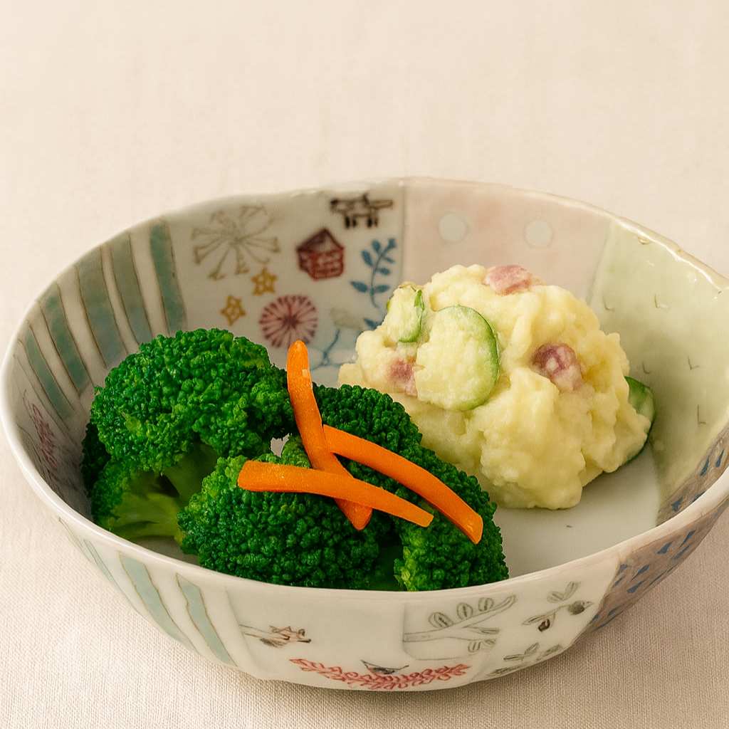 砥部焼はりあわせオーバル鉢