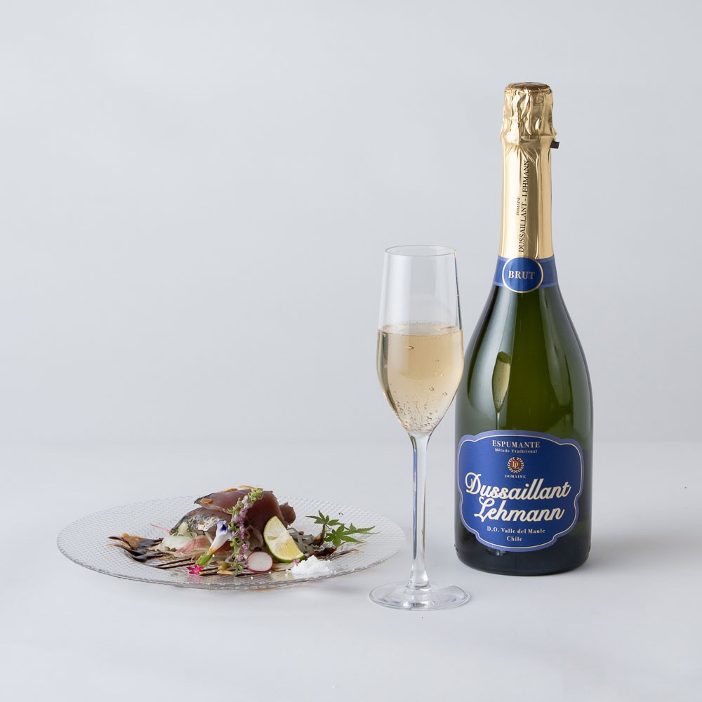 チリ産【スパークリングワイン】 <p>デュッセイヤン レーマン ブリュット 2018
