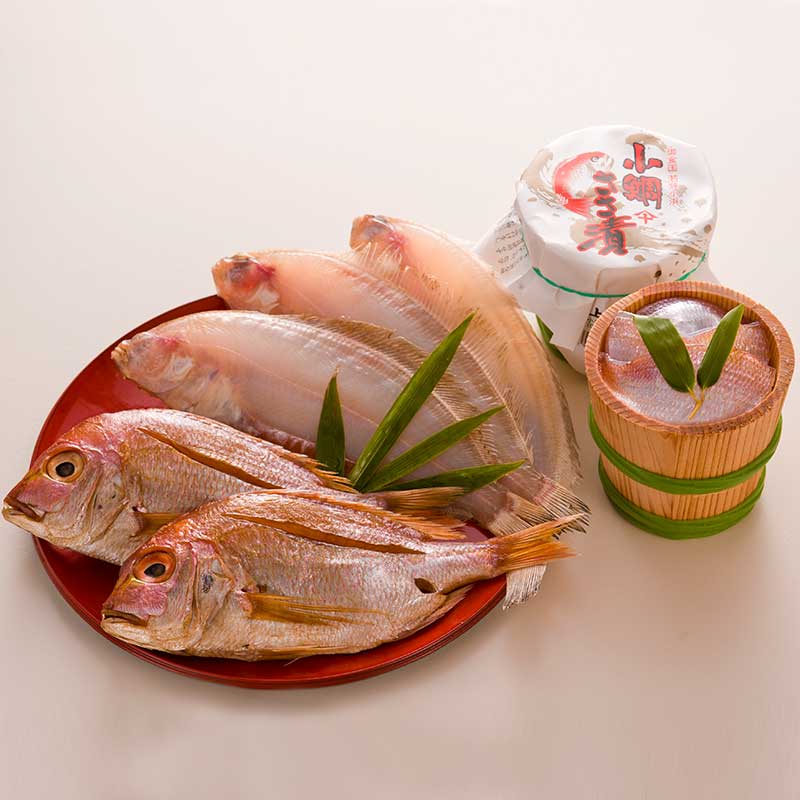 若狭の幸詰合せ Aセット | 若狭のお魚 | 小鯛ささ漬け 上杉商店