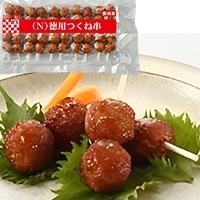 【冷凍】徳用鶏つくね串 400G (ケイエス冷凍食品株式会社/鶏加工品/焼き鳥)