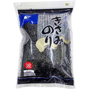 【常温】きざみのり波印細切2mm 100G (株式会社山海通商/海藻類/のり)