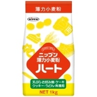【常温】ハート 小麦粉薄力粉 1KG (株式会社ニップン/粉/小麦粉)
