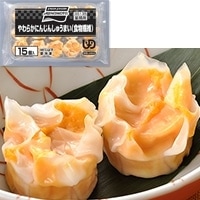 【冷凍】やわらかにんじんしゅうまい(食物繊維) 15G　15食入 (味の素冷凍食品株式会社/中華調理品/シュウマイ)