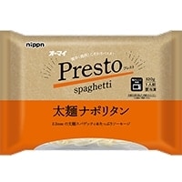 【冷凍】オーマイプレスト 太麺ナポリタン 320G (日本リッチ/洋風調理品/パスタ)
