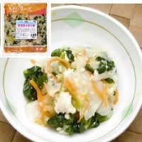 【冷凍】青菜鶏そぼろ煮 500G (太堀/惣菜)