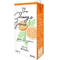 【常温】物産フード）オレンジ100％ 1L (/果汁飲料)