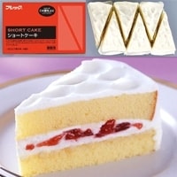 【冷凍】ショートケーキ 85G　6食入 (株式会社フレック/冷凍ケーキ/ポーションケーキ)