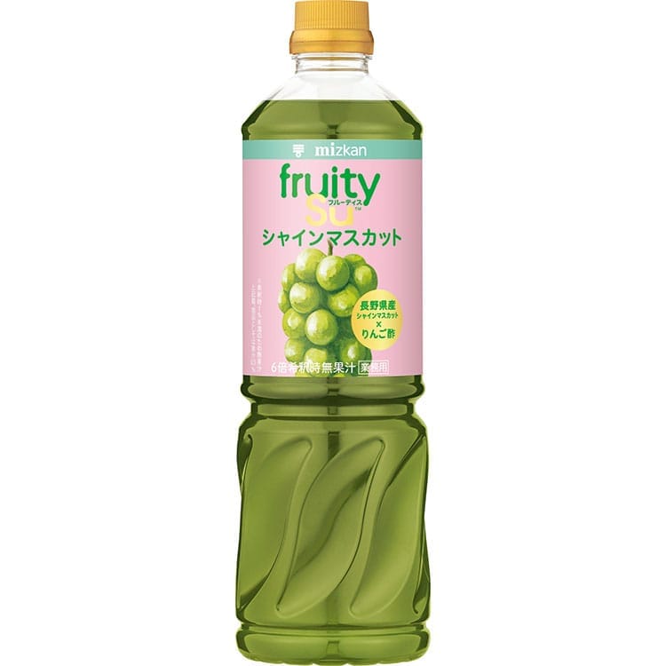 【常温】業務用フルーティス リンゴ酢シャインマスカット 1L (株式会社Mizkan/果汁飲料)