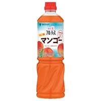 【常温】業務用フルーティス リンゴ酢マンゴー 1L (株式会社Mizkan/果汁飲料)