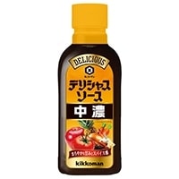 【常温】デリシャスソース中濃 300ML (キッコーマン食品/洋風ソース/ウスターソース)